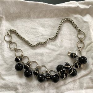 Lovely metal & bead necklace by FCUK brand